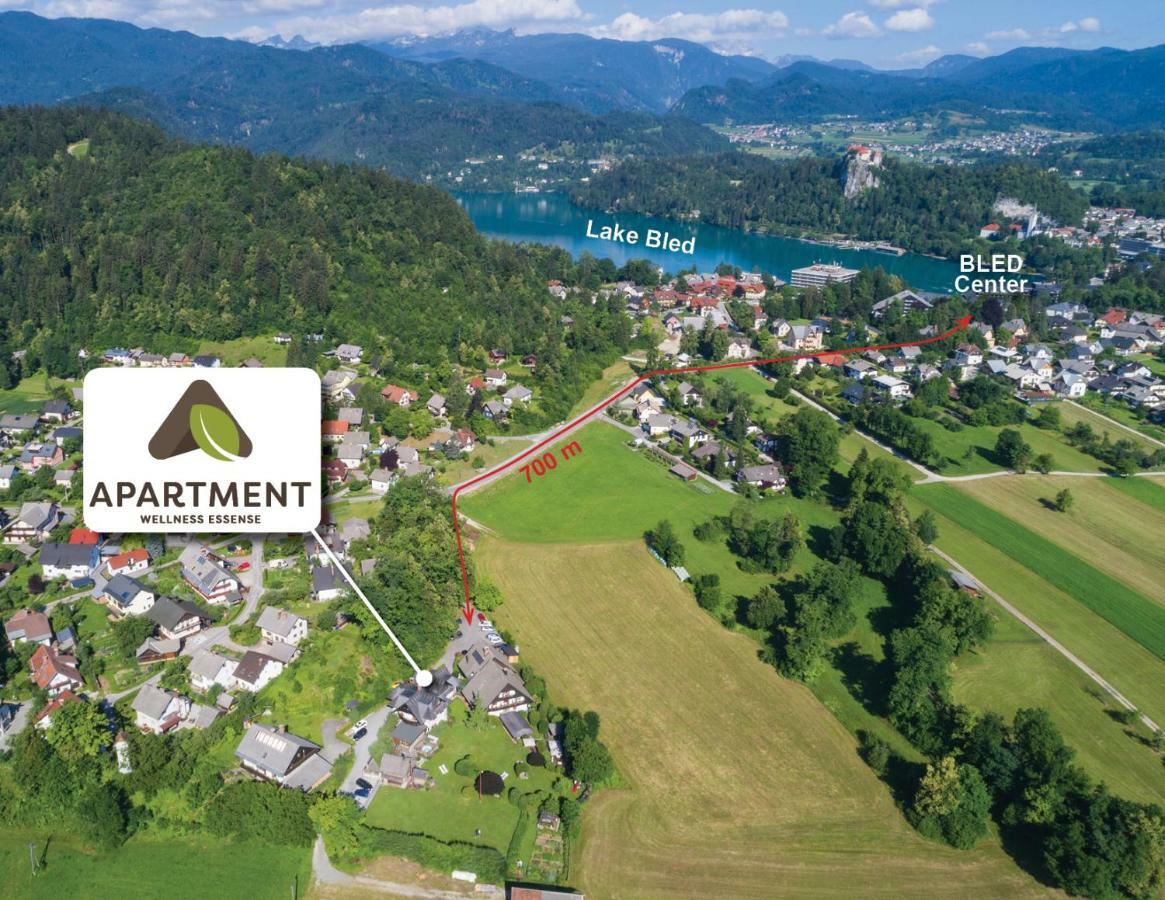Apartment Wellness Essense Bled Exteriör bild